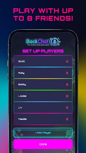 ​BackChat! Reverse Words Game Screenshot 3