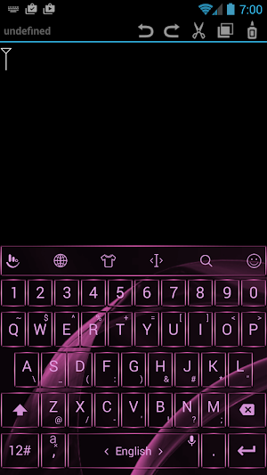 Keyboard Theme Gate Pink Screenshot 0