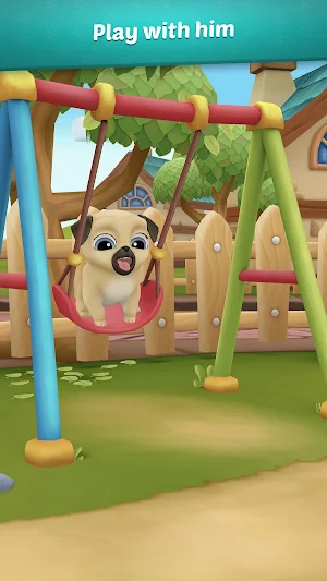 My Virtual Pet Dog 🐾 Louie the Pug Screenshot 1