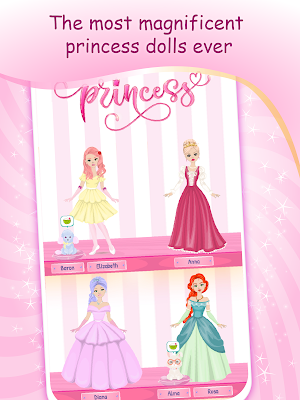 Princess Doll Dress Up Game Screenshot 0