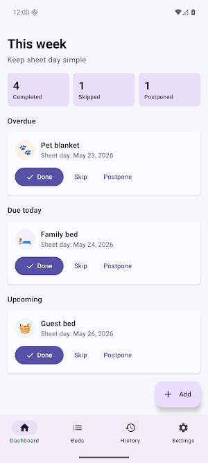 BedSheetSwapWeek Screenshot 0
