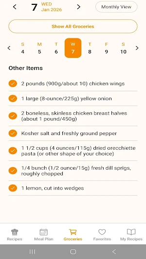 FoodyFoo Screenshot 1