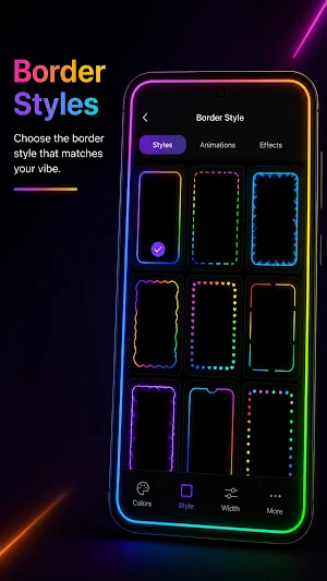 Edge Lighting – LED Border Screenshot 1