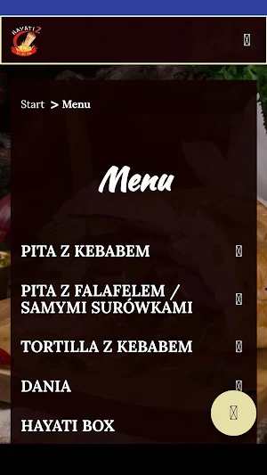Hayati KEBAB Screenshot 2