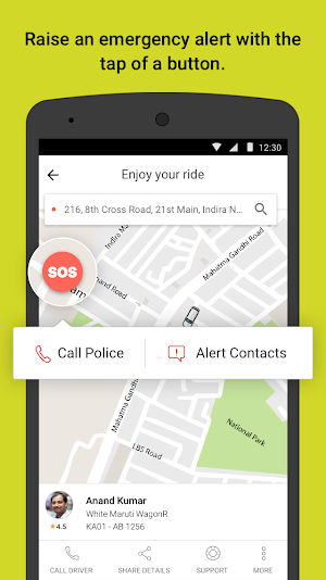 Ola. Get rides on-demand Screenshot 3