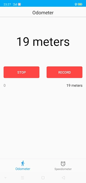 Odometer and Speedometer Screenshot 1