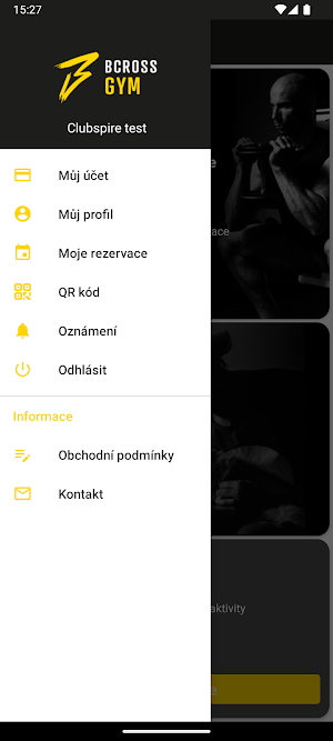 BCROSS GYM Screenshot 1