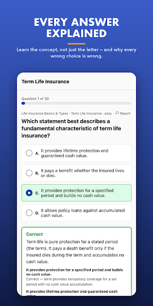 Life & Health Insurance Prep Screenshot 1