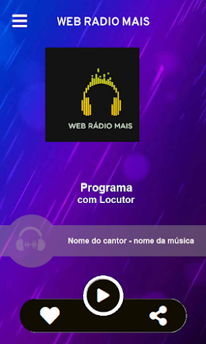 Web Rádio Mais Screenshot 1