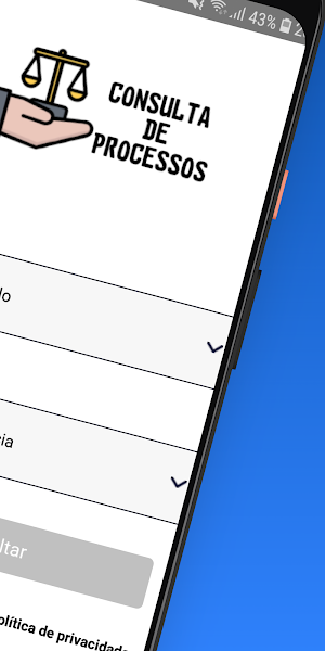 Consulta de Processos Screenshot 1