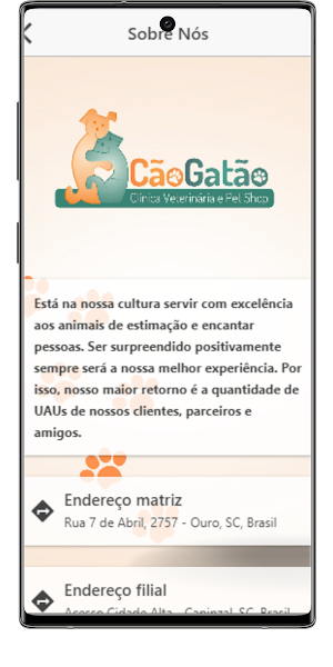 Clínica CãoGatão Screenshot 1