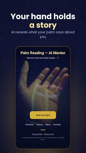 Palm Reading — AI Mentor Screenshot 0