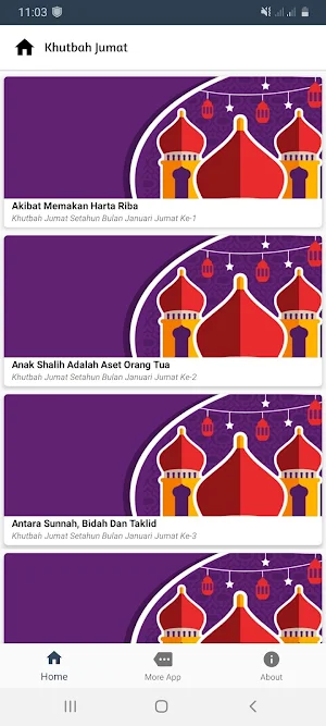 Friday sermon year (1 year) Screenshot 0