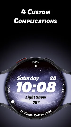 Weather Splash - Watch face Screenshot 3