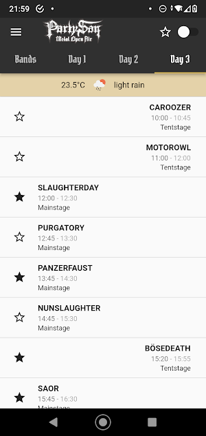 Party.San App 2022 Screenshot 3