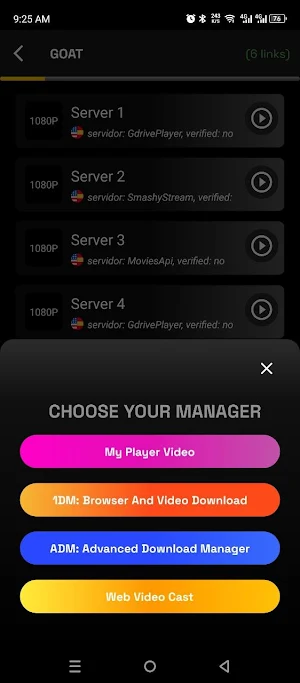 Zelivonic Watch HD Movies & TV Screenshot 2