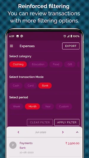 Daily Expenses: Expense Manager Screenshot 2