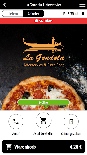 La Gondola Lieferservice Screenshot 0