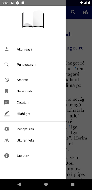 Alkitab Sawai Screenshot 2