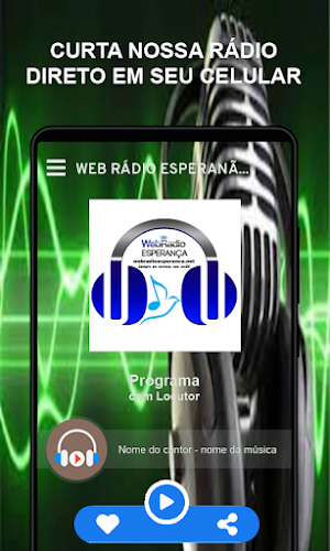 WEB RÁDIO ESPERANÇA Screenshot 0