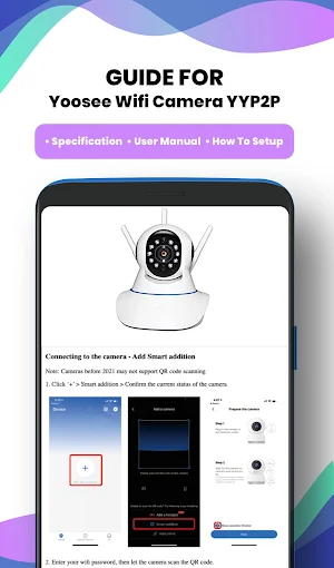 yyp2p yoosee Wifi Camera Guide Screenshot 2
