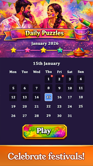 Indian Jigsaw - Hindu Puzzle Screenshot 3