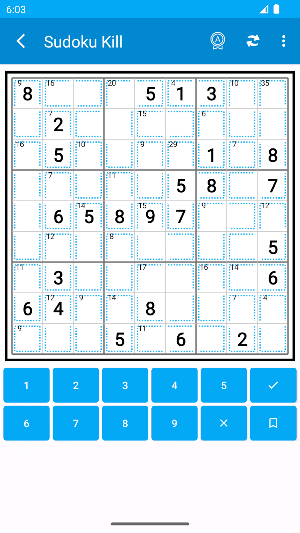 Xtreme Sudoku Screenshot 1