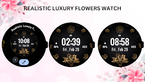 Realistic Luxury Flowers Watch Screenshot 2