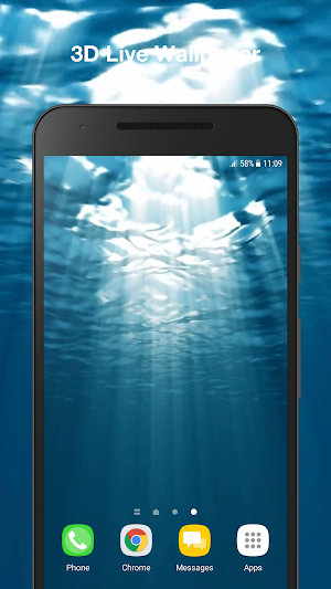 Real Underwater Live Wallpaper Screenshot 0