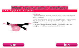Pilates Topu ile Zayıfla Screenshot 1
