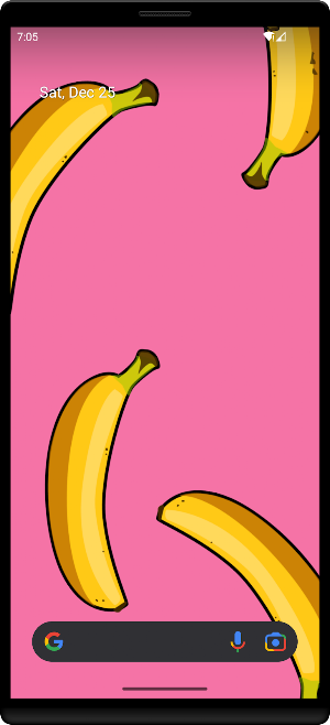 Bananas Live Wallpaper Screenshot 2
