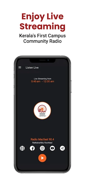 Radio Macfast Screenshot 1