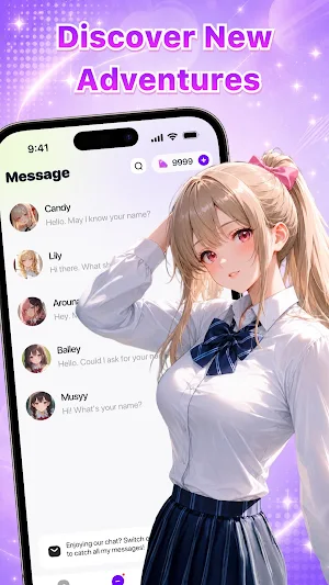 Snowie AI: Chat & Stories Screenshot 3