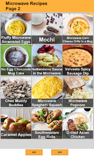 Microwave Recipes Offline Screenshot 1