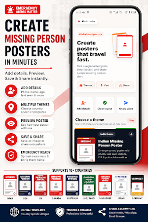 Missing Person Posters Screenshot 2