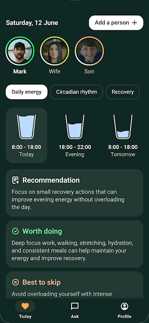 Fourteen Hours: Day Forecast Screenshot 2