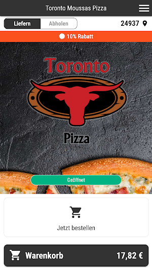 Toronto Moussas Pizza Screenshot 0