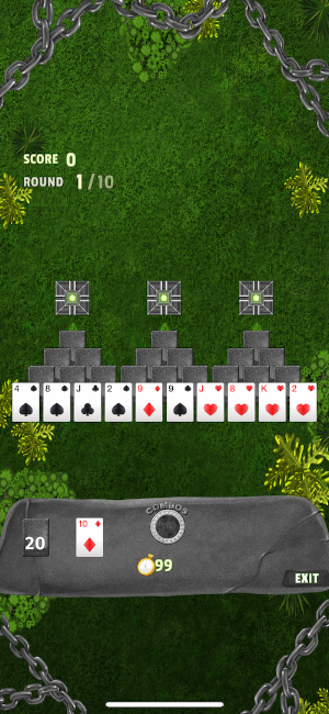 Space Towers Solitaire Deluxe Screenshot 1