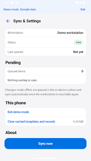 Credentials Mobile Screenshot 2