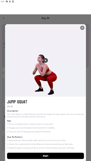 Daily Fitness Home Workout Screenshot 1