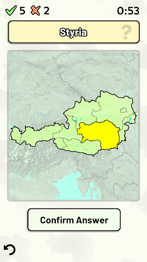 Austrian States Quiz - Maps, Flags, Capitals Screenshot 0