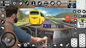 Heavy Truck Driving Cargo Game Screenshot 2