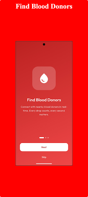 BloodReq-Donors & Medical Aid Screenshot 0