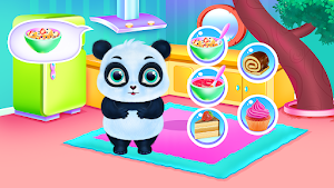 Cute Panda Caring and Dressup Screenshot 1