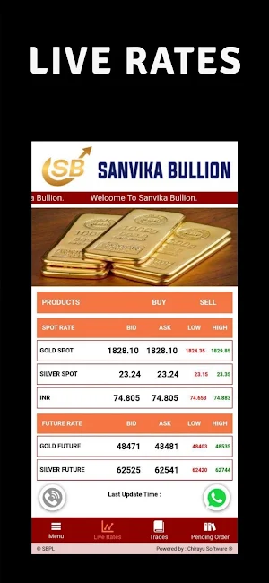 Sanvika Bullion Screenshot 0