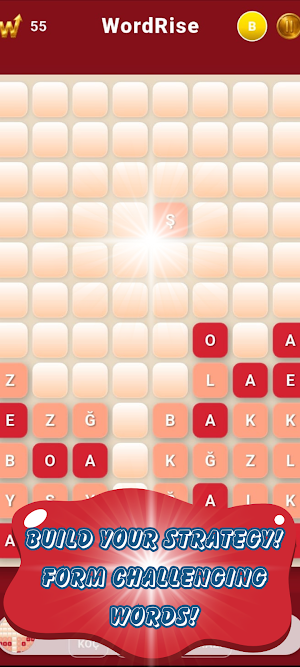 WordRise :Word Puzzle Blocks Screenshot 2