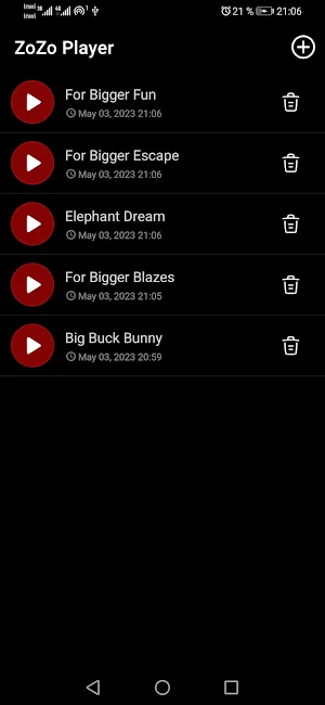 ZoZo Player - URL Video Player Screenshot 0