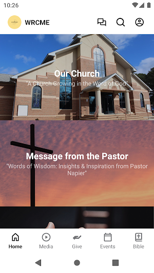 Warner Robins CME Church Screenshot 0
