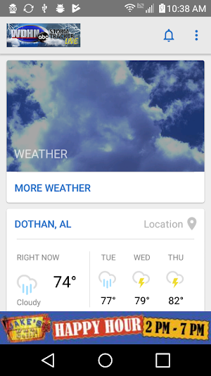 WDHN Weather DothanFirst.com Screenshot 0