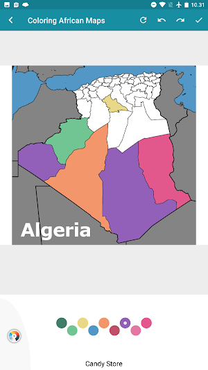 Africa: Coloring Map Screenshot 3
